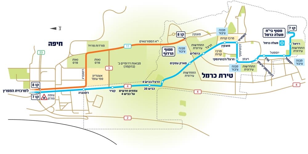 פרויקטי תחבורה בחיפה – רכבל, מטרונית והשפעה על מחירי הדירות